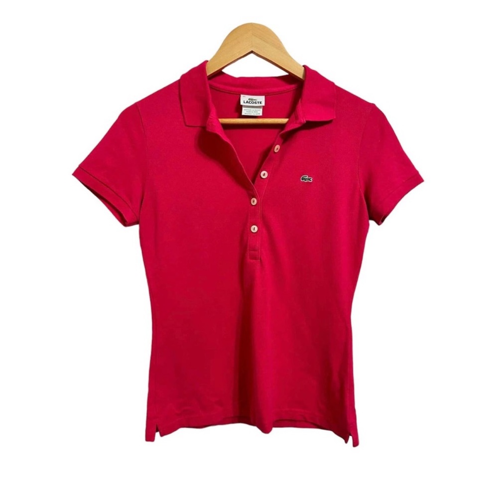 Lacoste Fitted 5 Button Polo 4811L